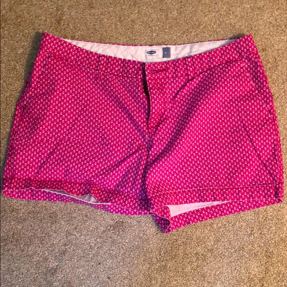 Pink shorts